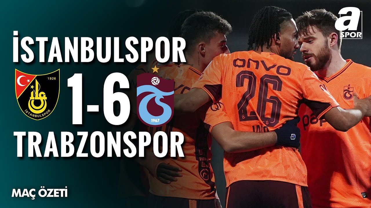 İstanbulspor 1-6 Trabzonspor | MAÇ ÖZETİ | Ziraat Türkiye Kupası A Grubu | 14.01.2026