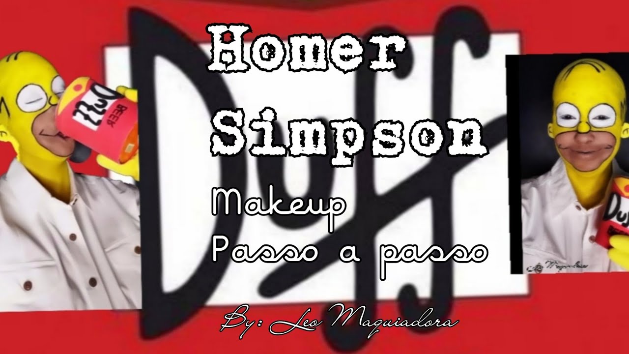 Homer Simpson Makeup