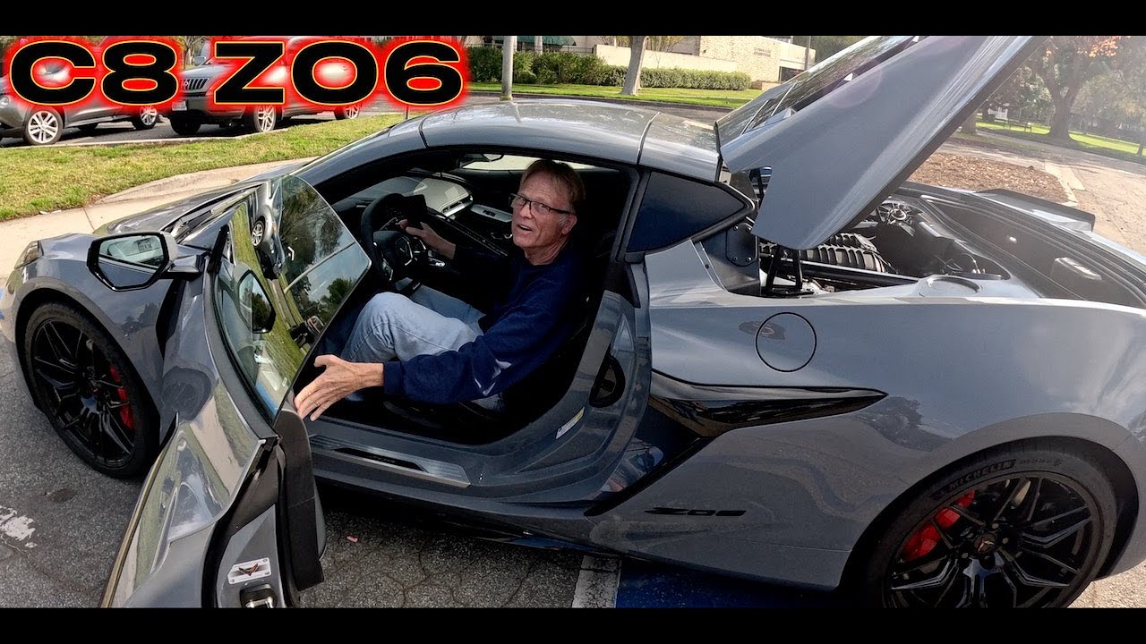 2024 Sea Wolf Gray Tricoat C8 Corvette Z06