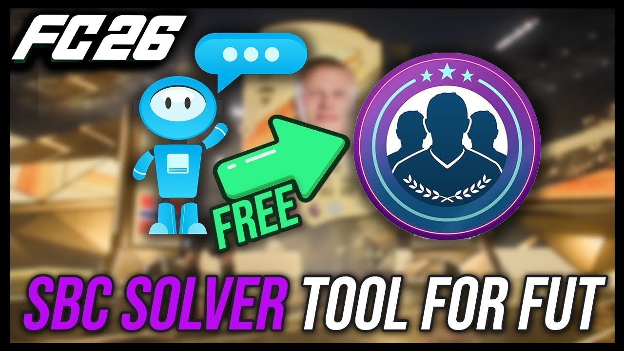 FREE AI Powered SBC Solver for FC 26!