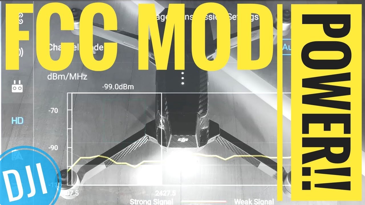 FCC MOD на полную мощность!! DJI Mavic и т.д. - 2019