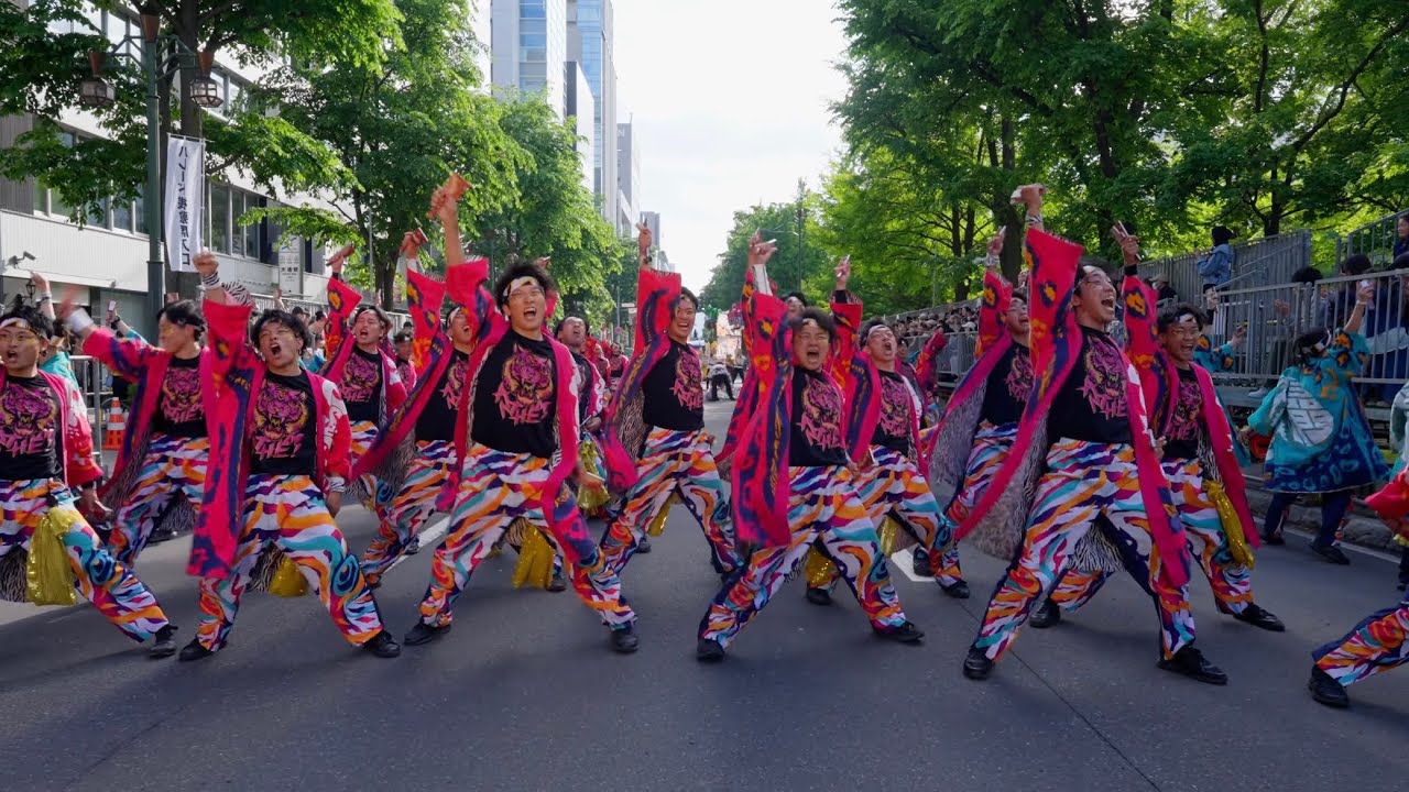 嘉們-KAMON-『大阪ANTHEM』　第34回YOSAKOIソーラン祭り 6月8日（日）大通パレード会場 南コース(3回目)