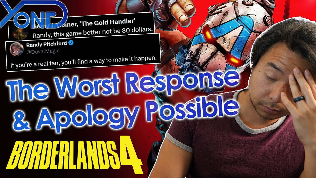 Randy Pitchford Angers Internet, Says Real Fans Will Pay $80 For Borderlands 4, Apology Goes Poorly