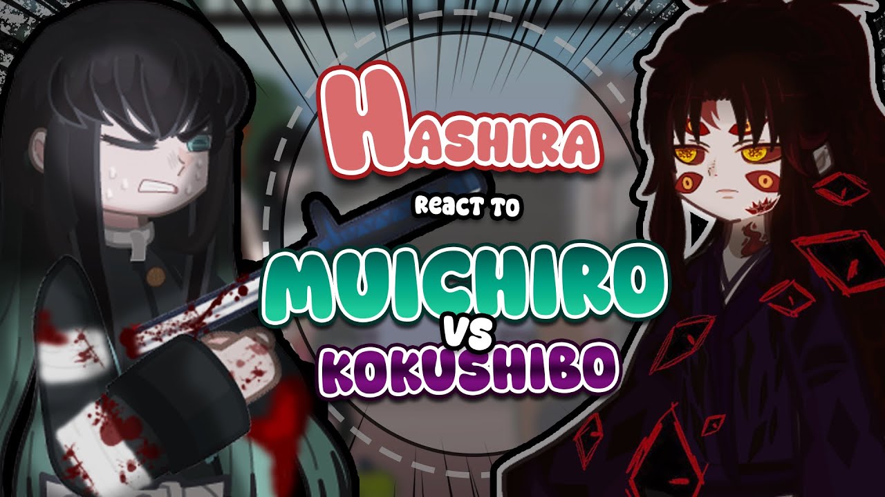 Hashiras reacts to Infinity Castle Arc Muichiro VS Kokushibo || Angst || KNY/DS || Gacha React