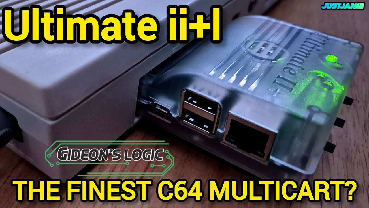 Что нужно знать о многокартриджной консоли C64 Ultimate II+L #c64 #commodore64 #retrocomputer