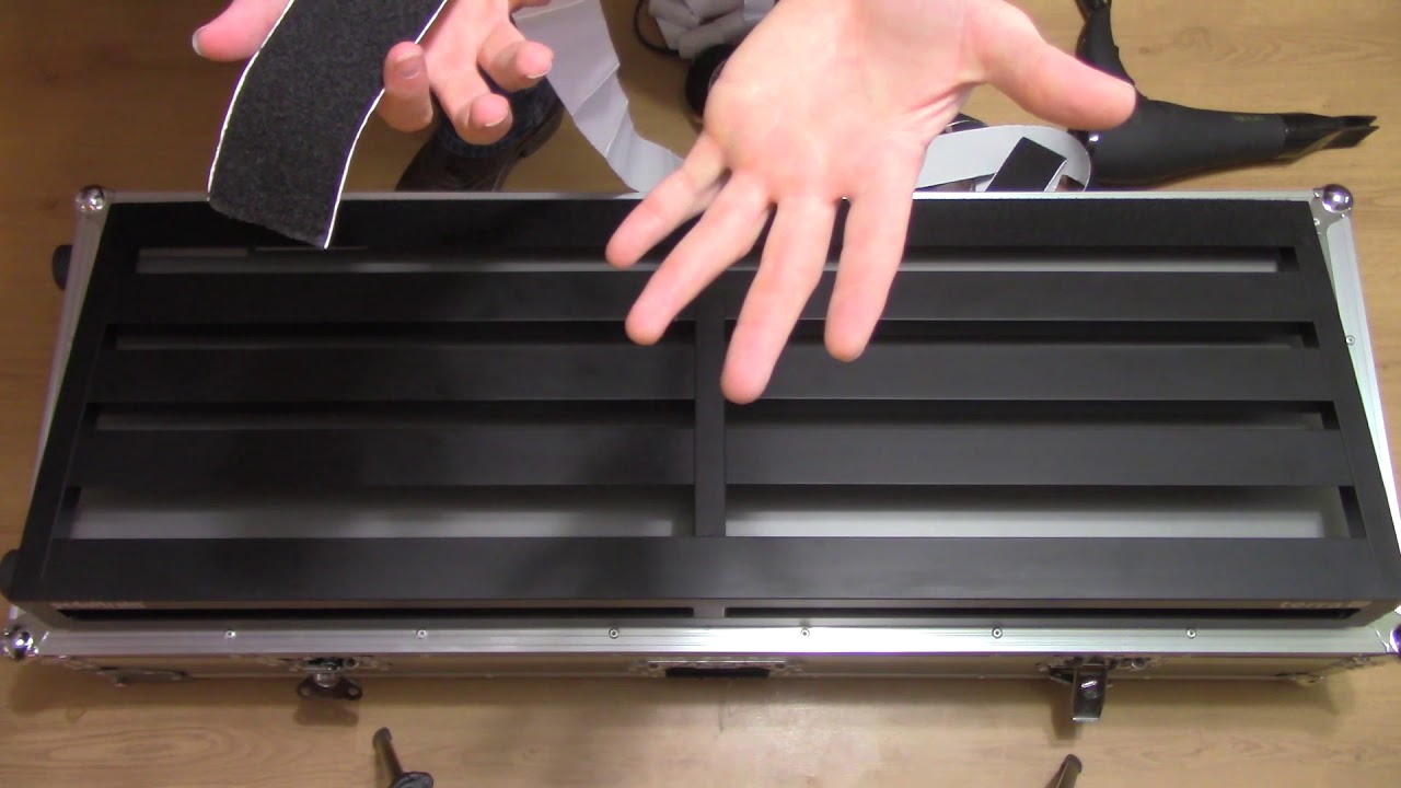 The correct way to use velcro on your pedal board