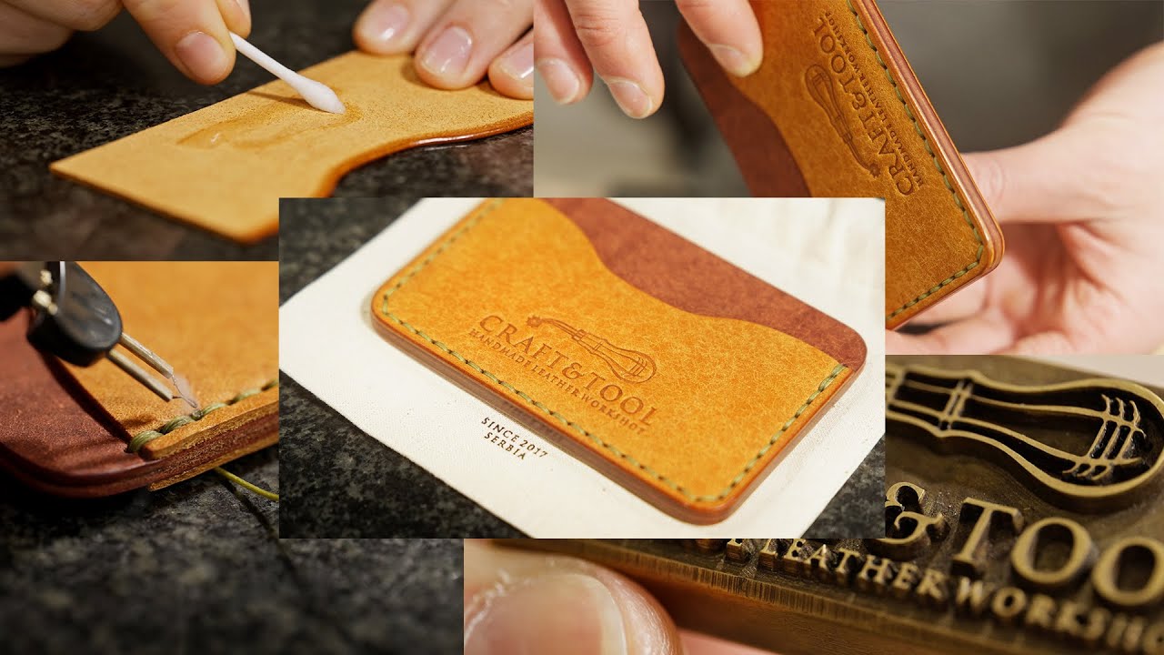 Handmade Leather Wallets with CRAFT&TOOL