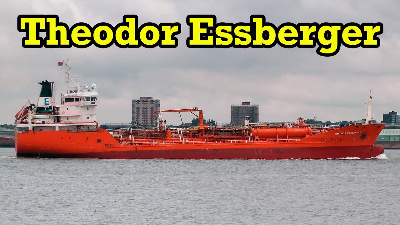 Theodor Essberger Inbound On The River Mersey