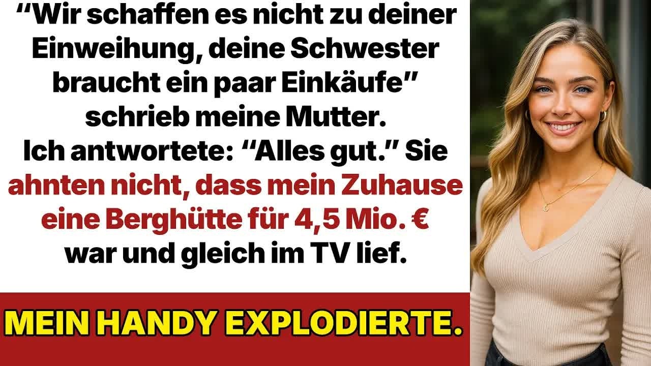 Meine Eltern sagten wegen meiner Schwester ab  Dann tauchte mein neues Zuhause im TV auf!