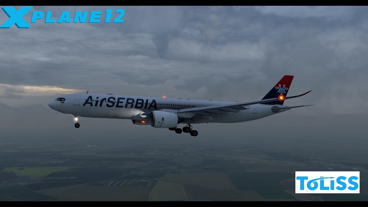 Engine fail po V1 TOLISS A330-900 | X - plane 12