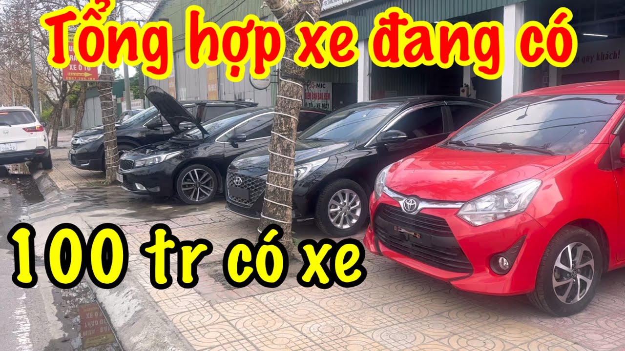 Hơn 100 tr trả thẳng. Tổng hợp xe đang có cần mua nhiều xe cũ giá tốt .lh:0335551588 