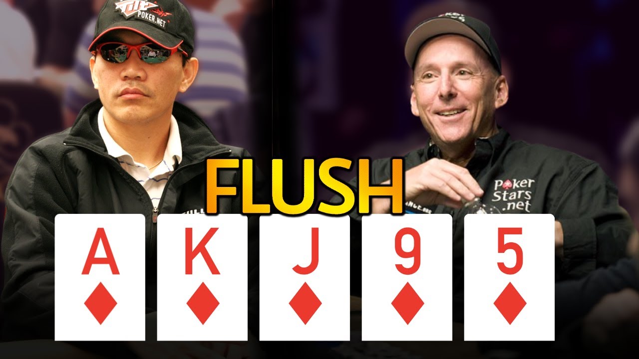 ALL IN With a FLUSH For 2,000,000 at WPT Final Table