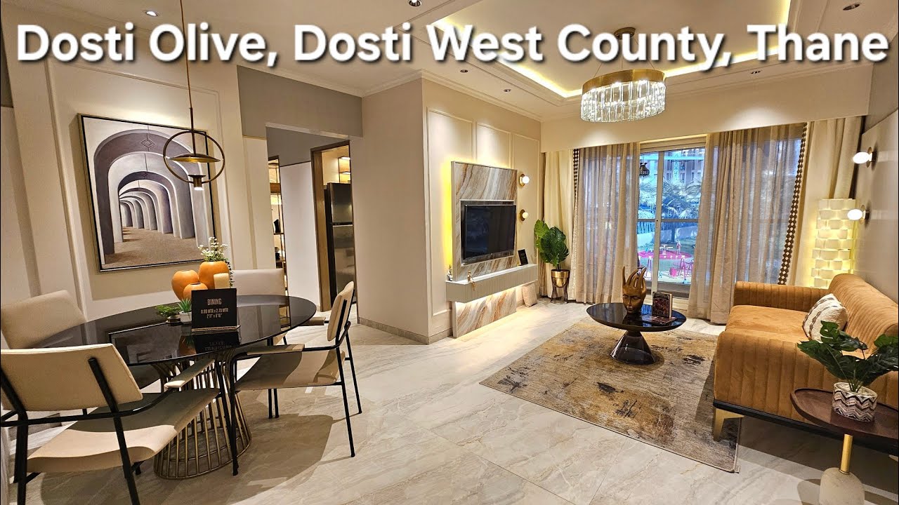 1.23 Crore, 2bhk Dosti Olive at Dosti West County, Thane