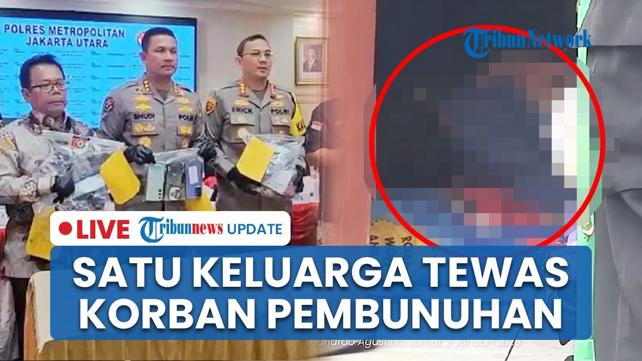 🔴LIVE: 1 Keluarga di Warakas yang Sempat Dikira Keracunan Ternyata Dibunuh oleh Anak Tengah