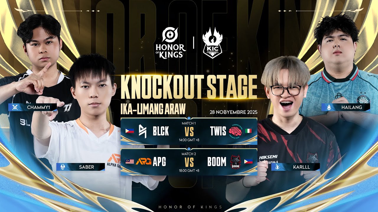 [FIL] KIC2025 | Knockout Stage Day 5