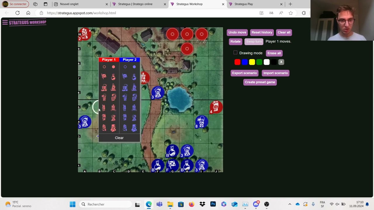 Stratego Tutorial 2 on Strategus - The 2 square rule