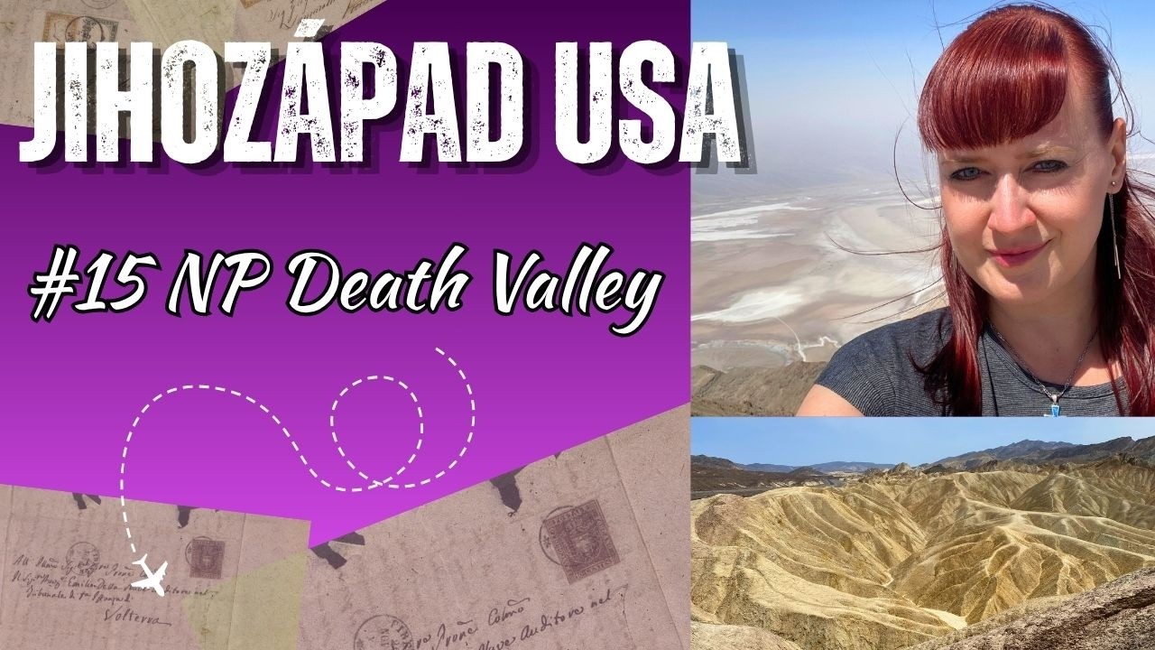 15. Národní park Death Valley - vyhlídky | Jihozápad USA