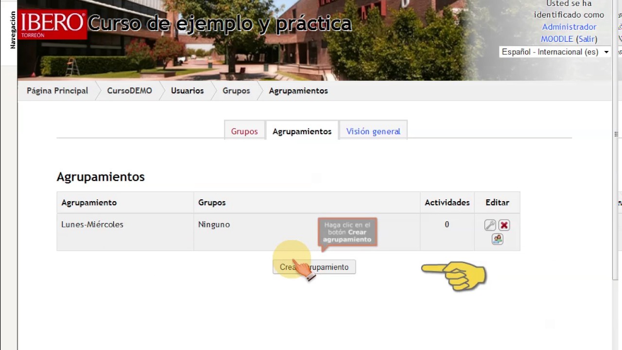 Grupos y Agrupamientos