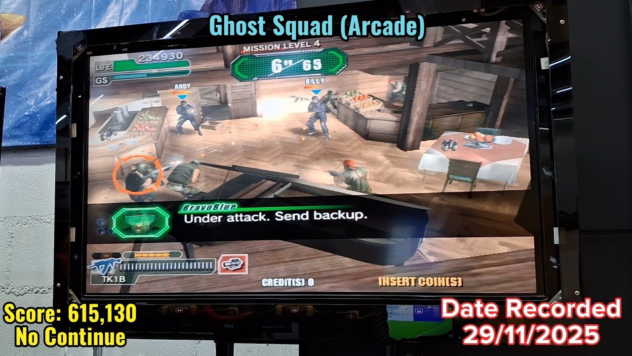 Ghost Squad (AC) Score: 615k (29/11/2025)