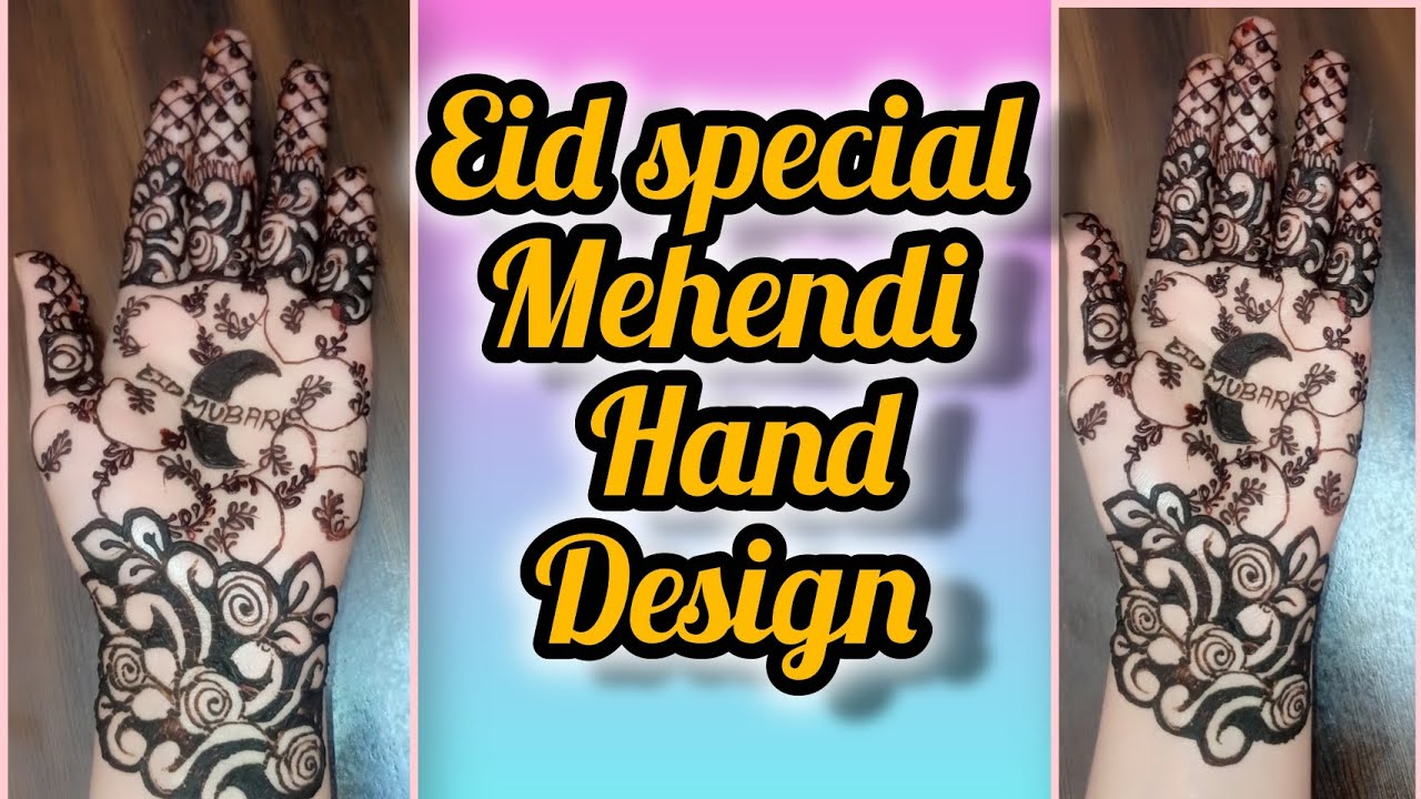 Eid special mehendi hand design 
