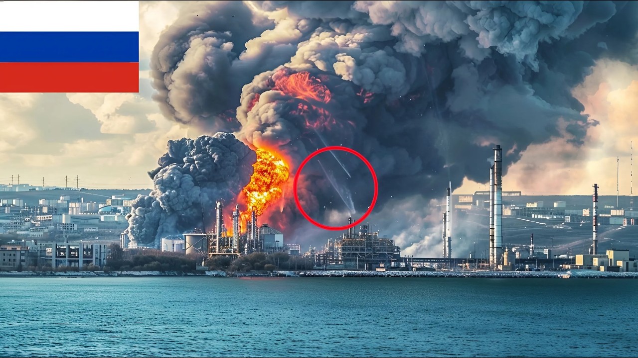 1 Minute Ago! US F-35 Jets Reportedly Destroy North Korean Oil Facility in the Black Sea.