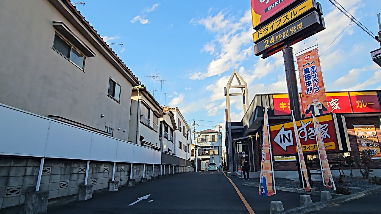 すき家 江戸川興宮店 ドライブスルーへ｜東京都 江戸川区 輿宮町 牛丼屋 2025/2