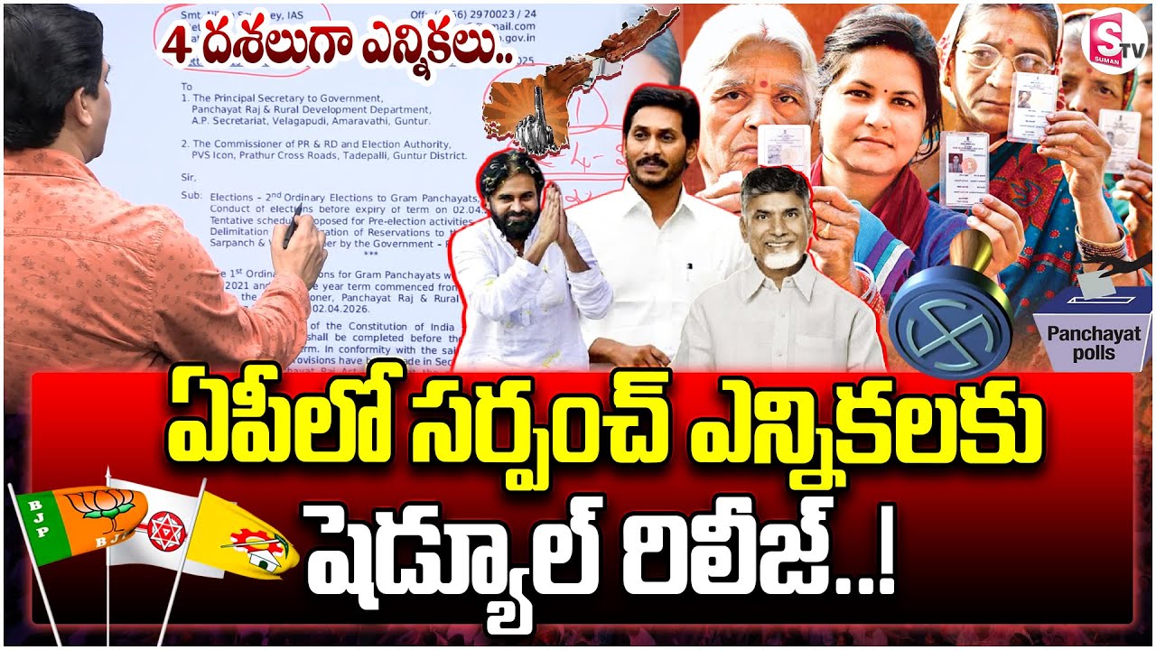 AP Local Body Election Schedule Released |  జనవరిలోనే ఏపీలో స్థానిక ఎన్నికలు.. | @SumanTVChannel