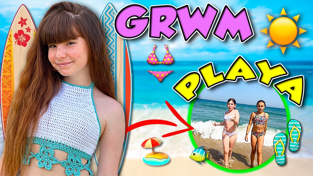 GRWM para ir a la Playa con Amigas 🌴🌞 Prepárate Conmigo Mi rutina de Verano 2024
