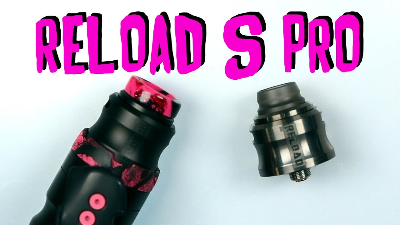 Reload USA S Pro RDA + Coil & Wicking Tutorial