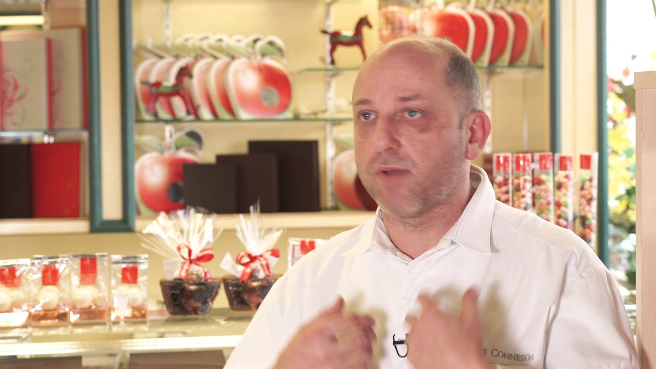 Brice Connesson, Pâtissier chocolatier, à Chantilly