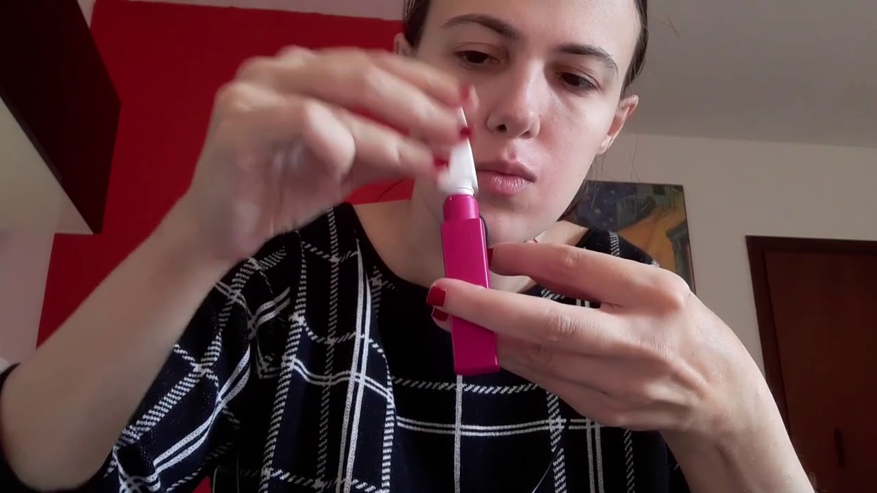 lipstick application asmr ita richiesto