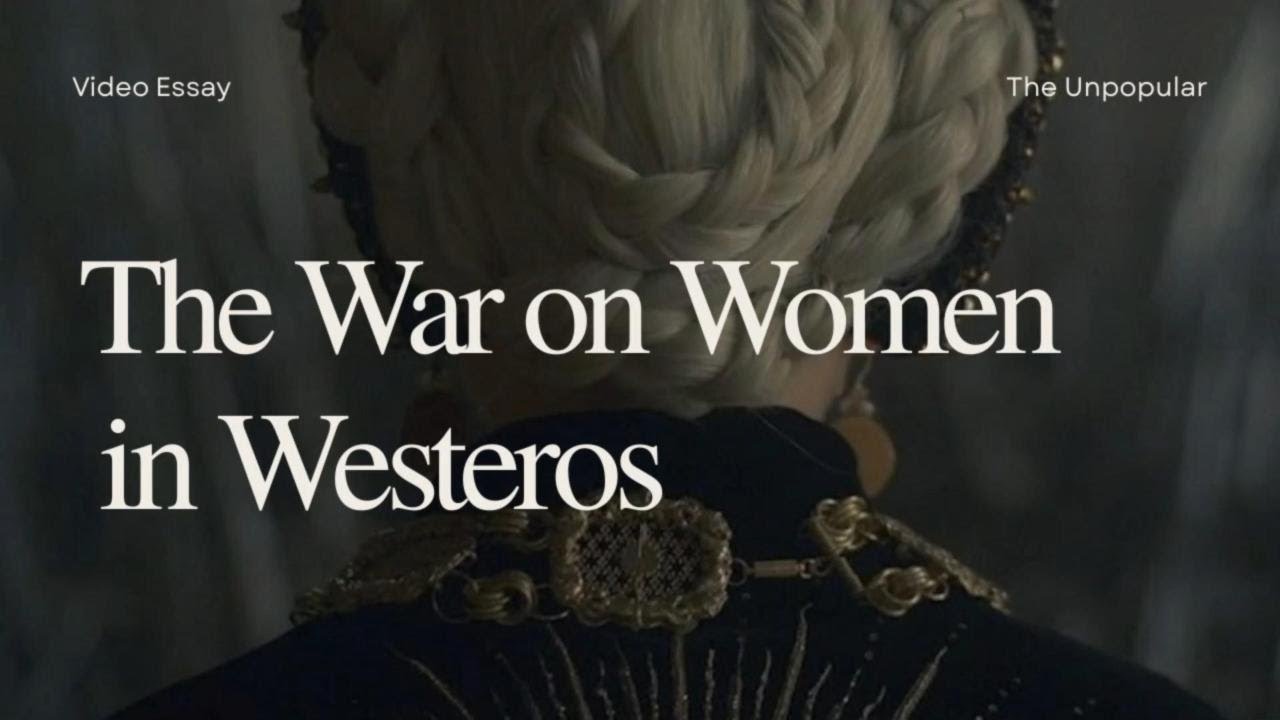 How Misogyny Destroyed Every House | Game of Thrones Essay