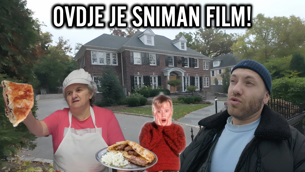 SAMO DOMAĆE USRED CHICAGA 🇺🇸 ĆEVAPI-BUREK-BAKLAVA**(OVDJE JE SNIMAN SAM U KUĆI)**
