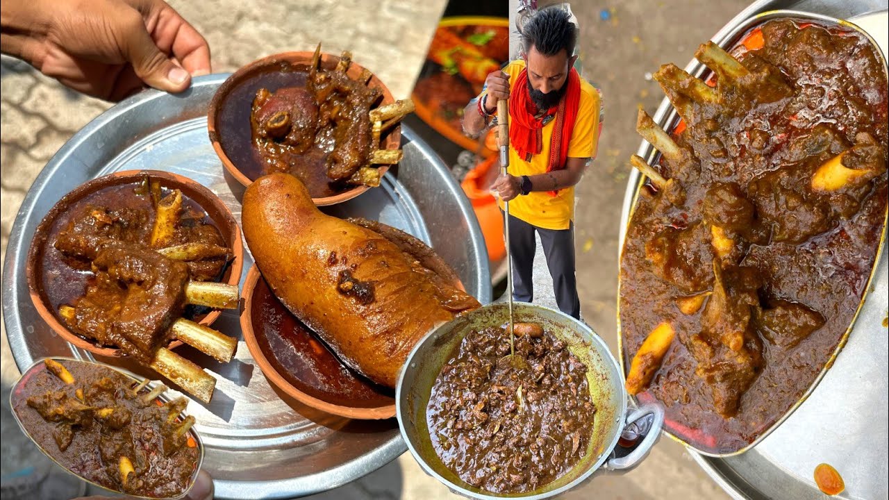 शुद्ध देशी घी में बनाया जाता रोजाना 5खस्सी। देवघर का famous देसी घी में बना मटन अट्ठे।Unique Recipes