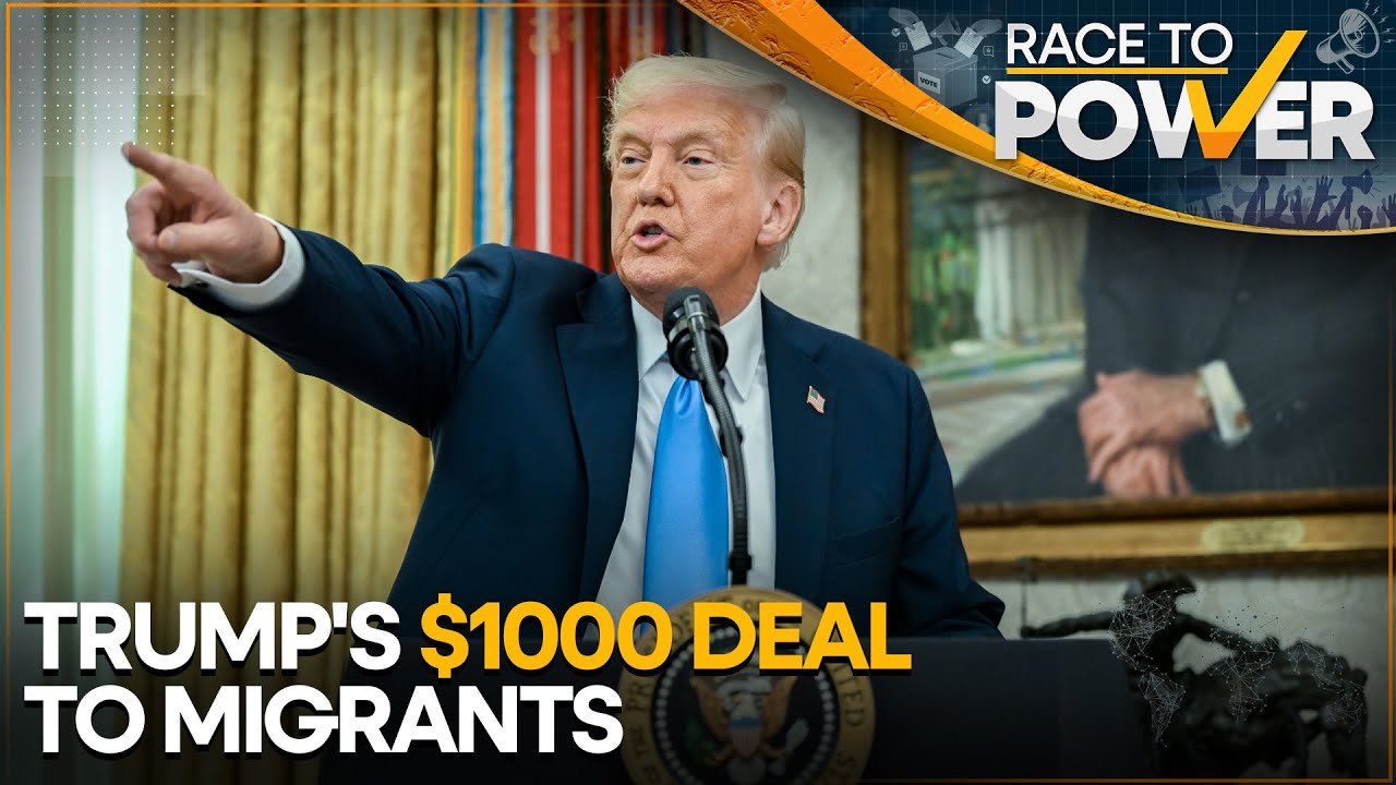 Donald Trump Comes Up With a New Self Deportation Plan For Illegal Immigrants | Race To Power