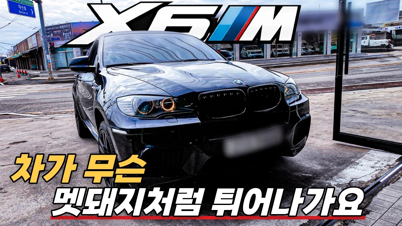 핸드폰 진단기로 정비하면 생기는일 / bmw x6m e71