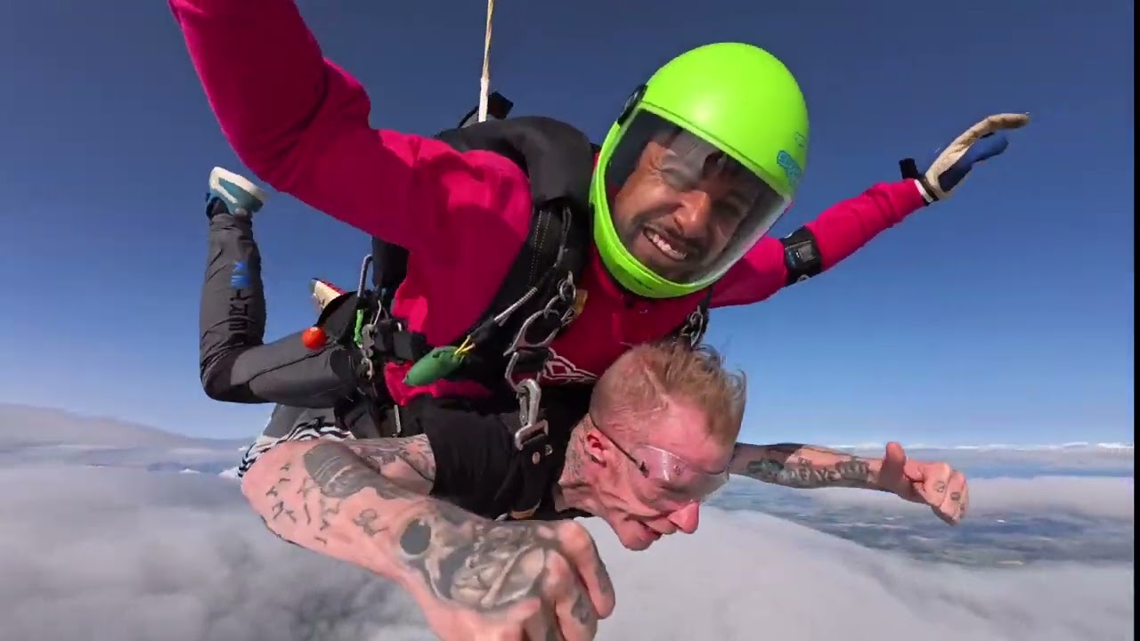 Grant's Skydive with Skydive Langar