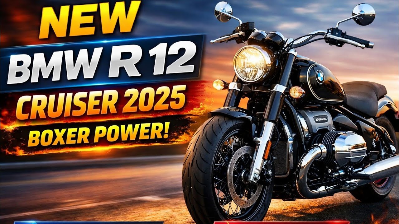 BMW R 12 Cruiser 2025 | New Heritage Cruiser with Boxer Power 🔥 | Urban Motor USA