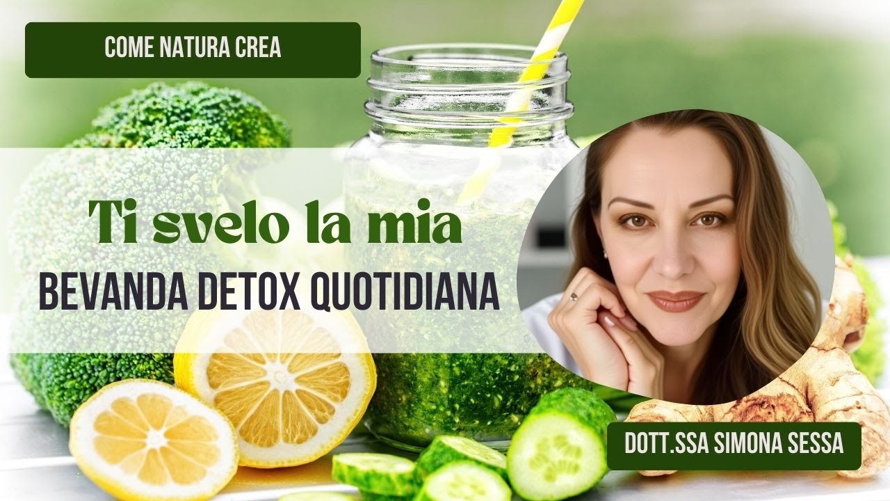 Sai qual'è la mia bevanda Detox quotidiana?