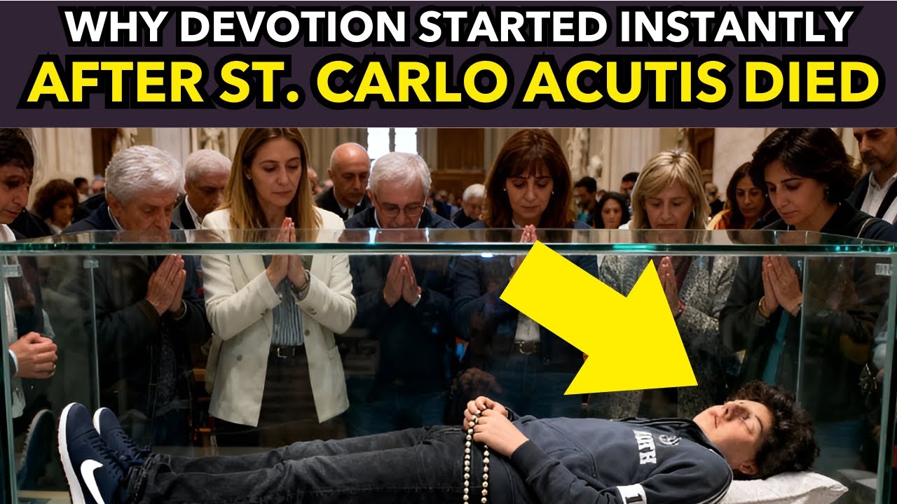 How People Started Praying To Carlo Acutis RIGHT AFTER His Death