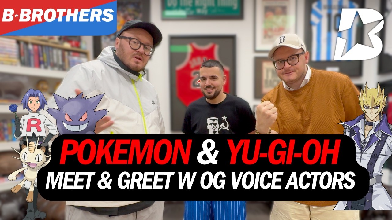 Triff die Pokemon Synchronsprecher im B-Brothers store 🔥😳 - Meet & Greet und In-Store Signing 🙌🏼