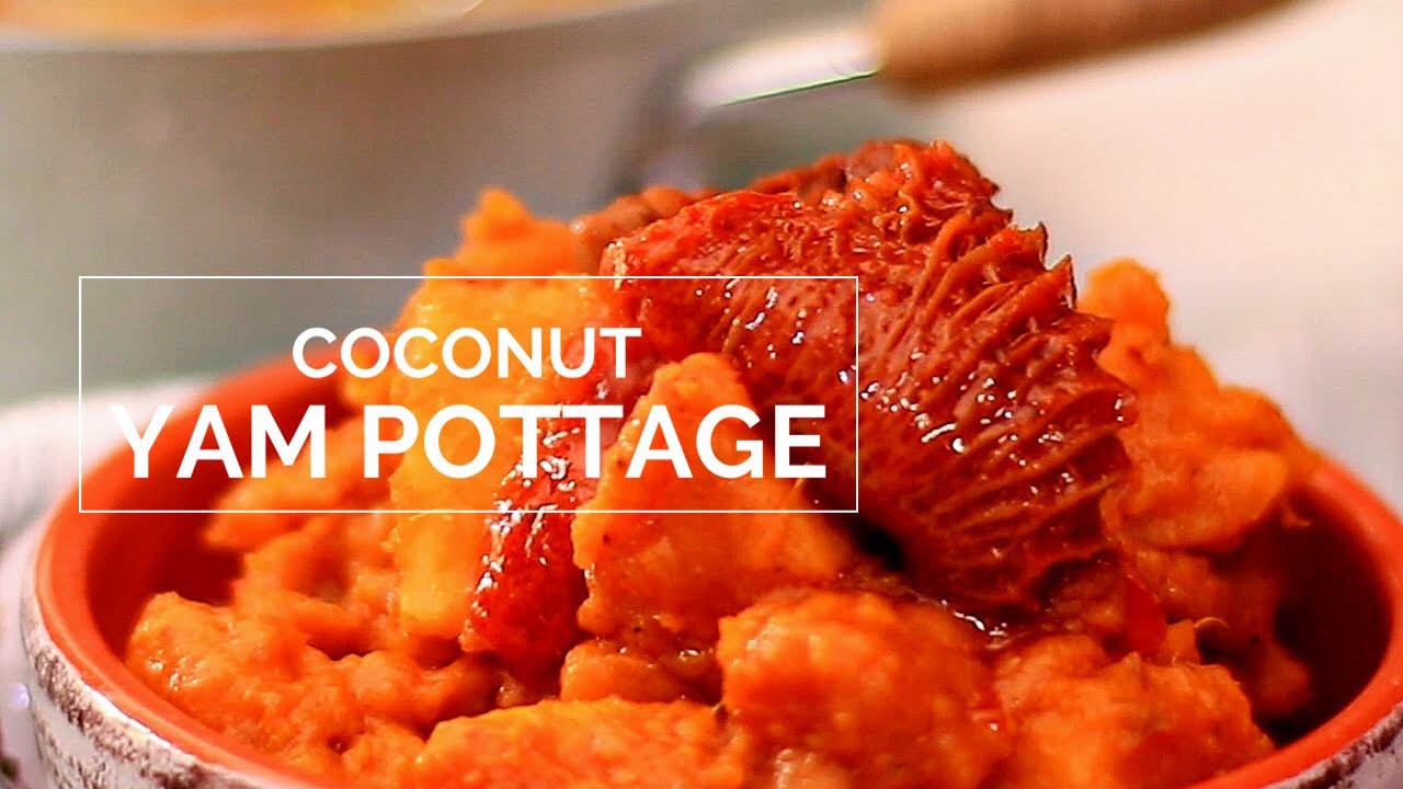 COCONUT YAM POTTAGE RECIPE