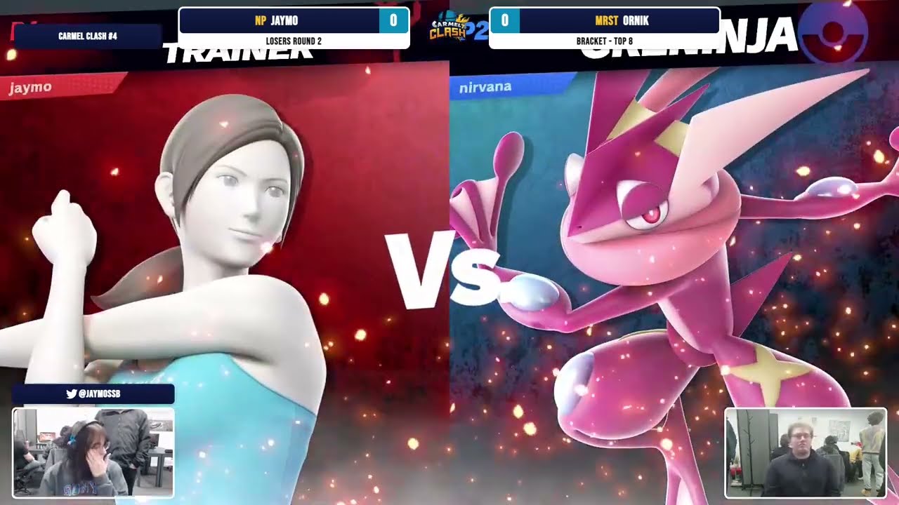 Carmel Clash 4 - Jaymo (Wiifit) vs. Ornik (Greninja) - Losers Round 2