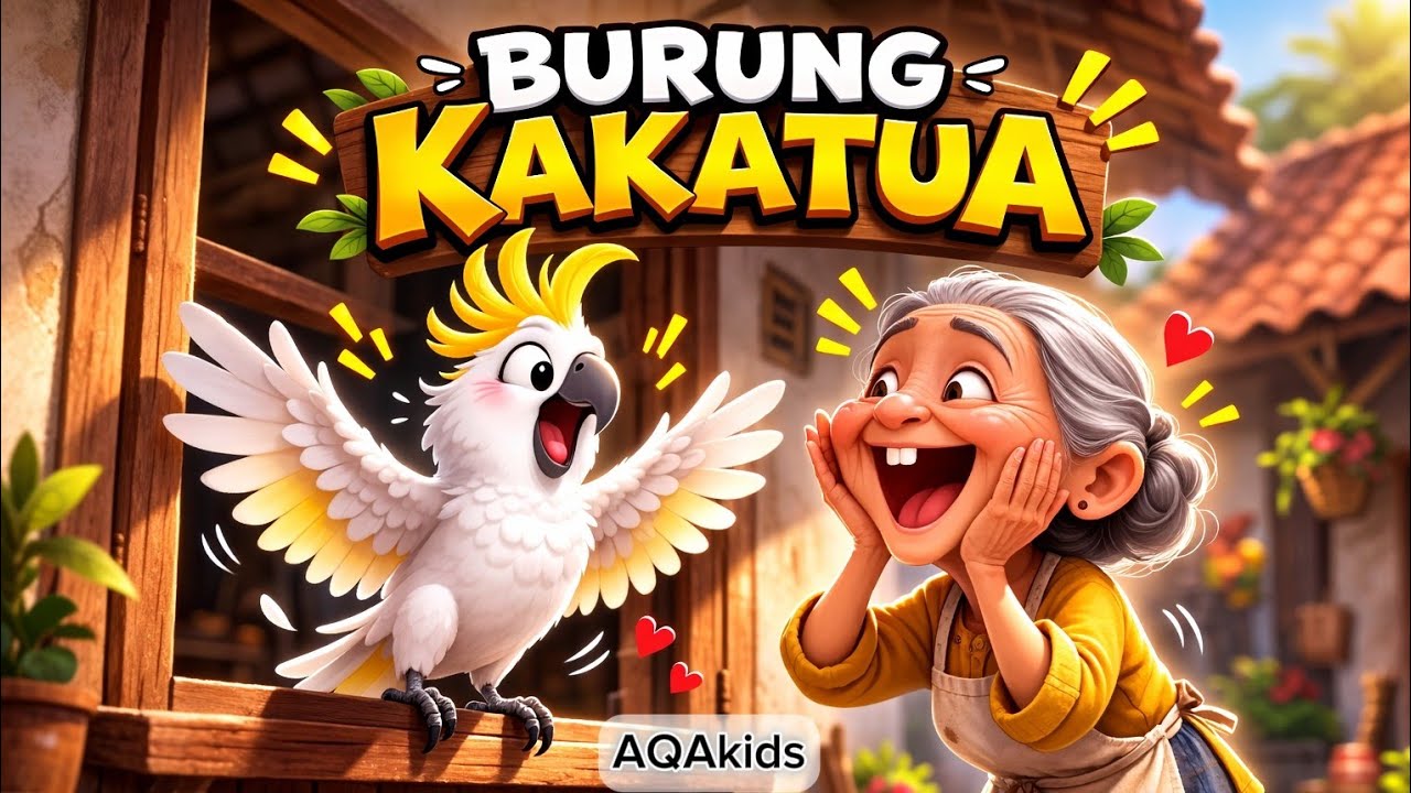 LAGU ANAK BURUNG KAKAKTUA | LAGU ANAK INDONESIA POPULER
