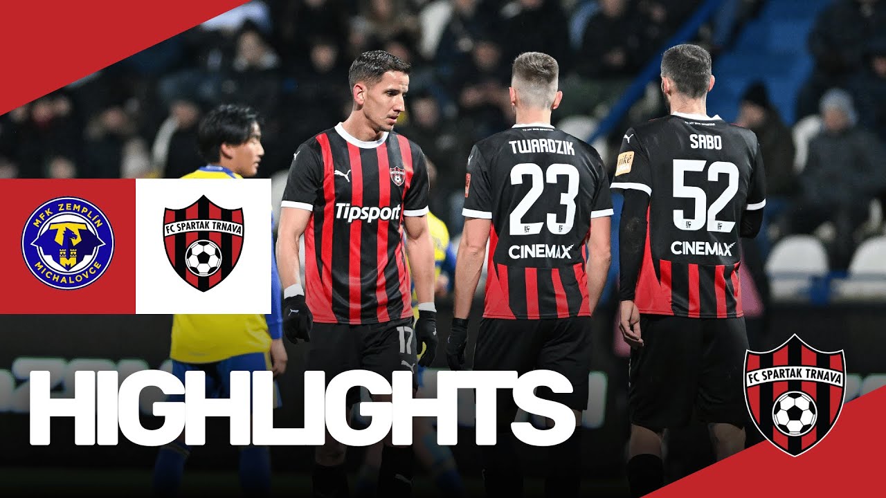 HIGHLIGHTS | MFK Zemplín Michalovce 1:1 FC Spartak Trnava (0:1)