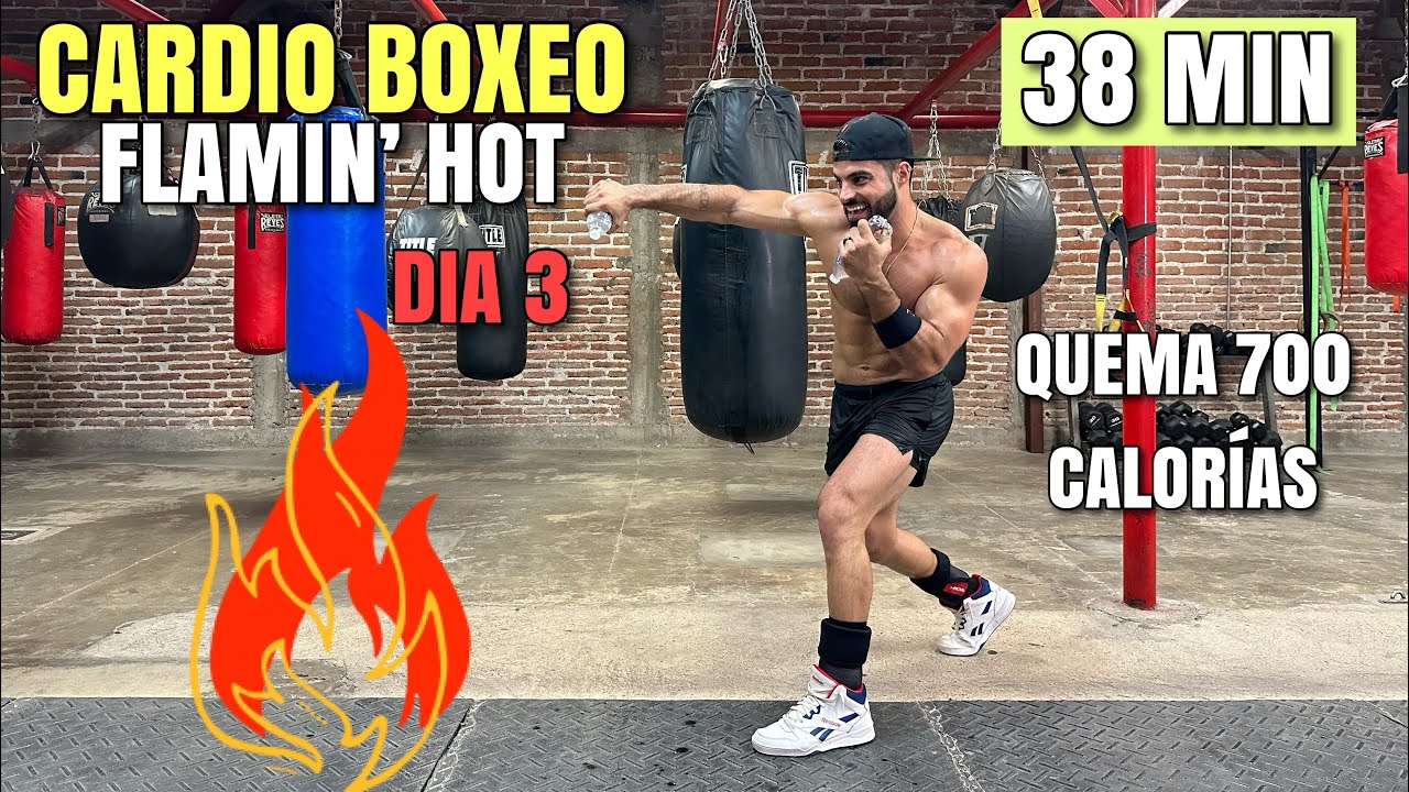 Cardio Hiit Boxeo En Casa (38 Minutos) Quema Grasa SIN EQUIPO