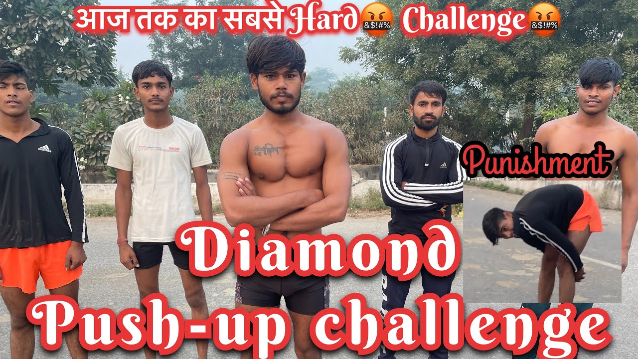 Push-up competition part=9‼️ push-up challenge🤬