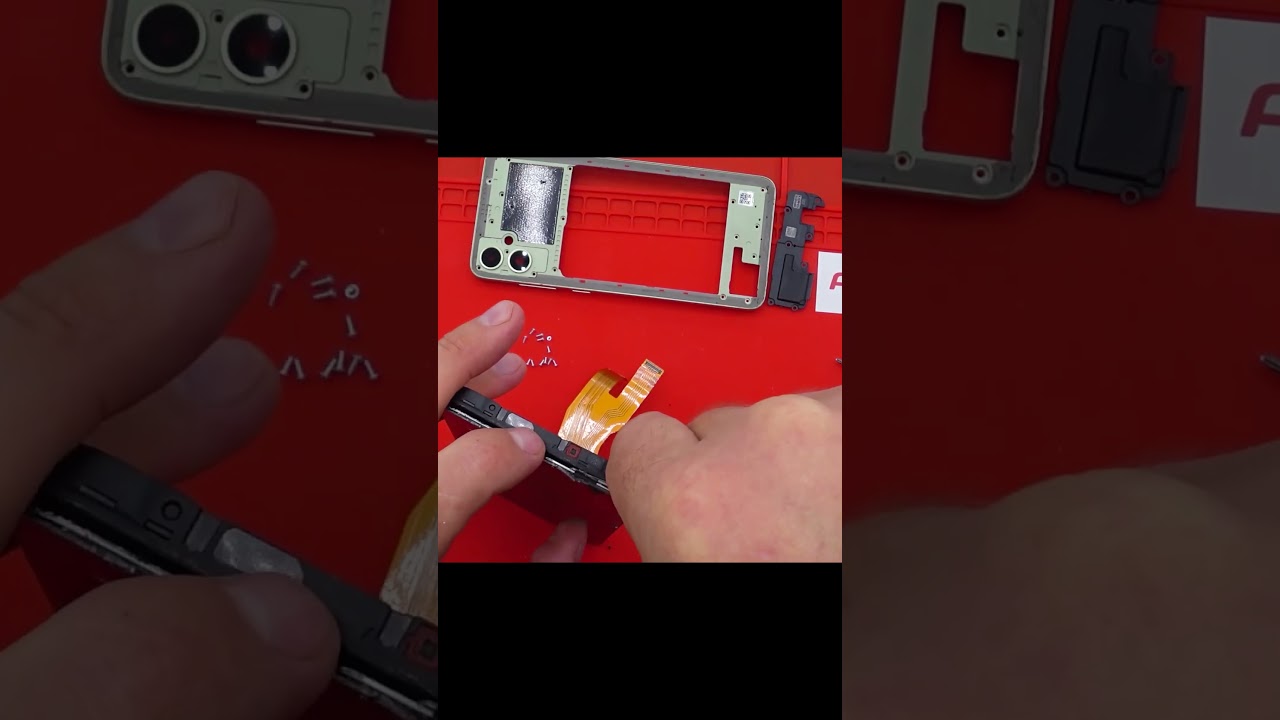 Замена дисплея Samsung Galaxy A05 #mobile #repair #дисплей #ремонттелефонов #экран #samsung #galaxy