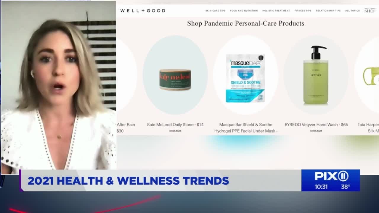 2021 health and wellness trends from Well+Good