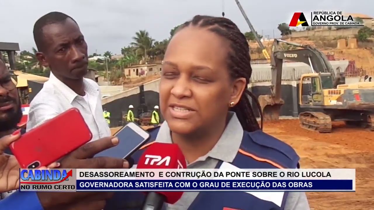 Desassoreamento do rio lucola vai proporcionar espaço de laser ao munícipes de cabinda